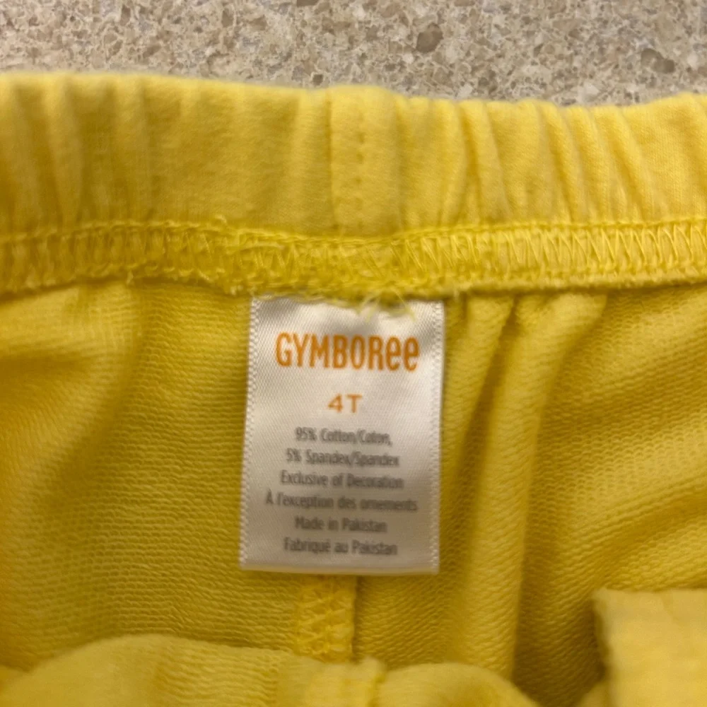 Gymboree Girls Yellow Bee Shorts Elastic Waist Size 4T - Picture 4 of 4